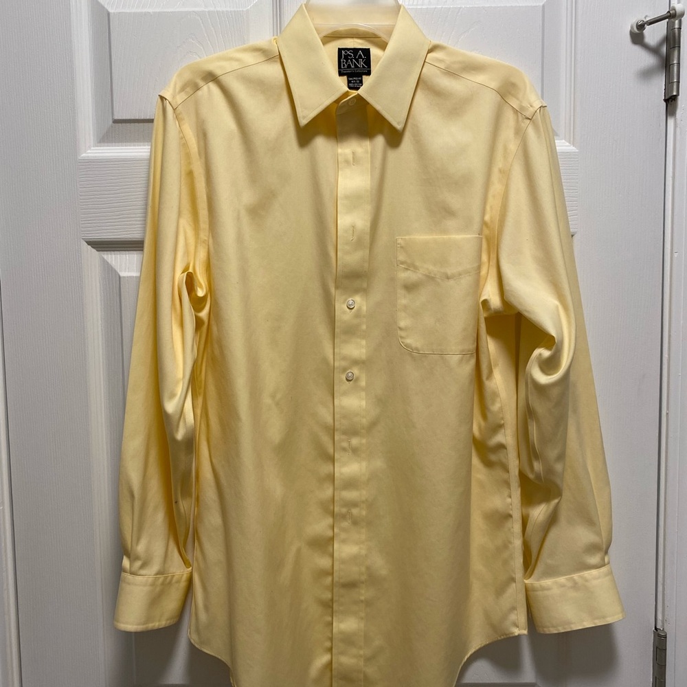 Men’s Jos. A. Bank Travellers Dress Shirt, size 15 1/2 - 33